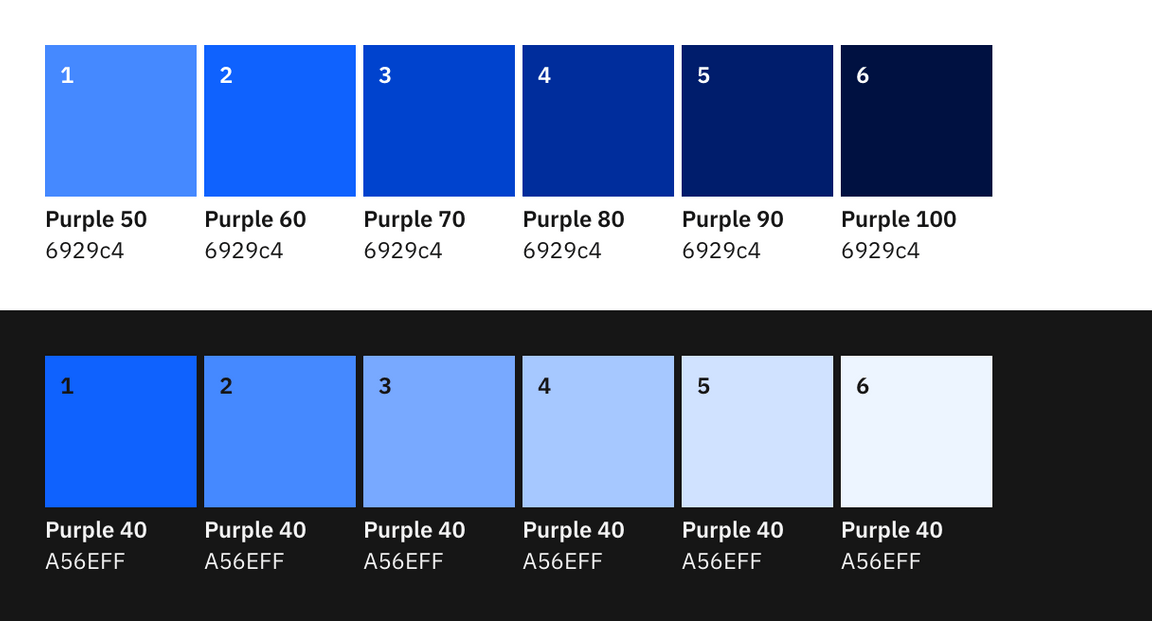 Monochromatic palette 2