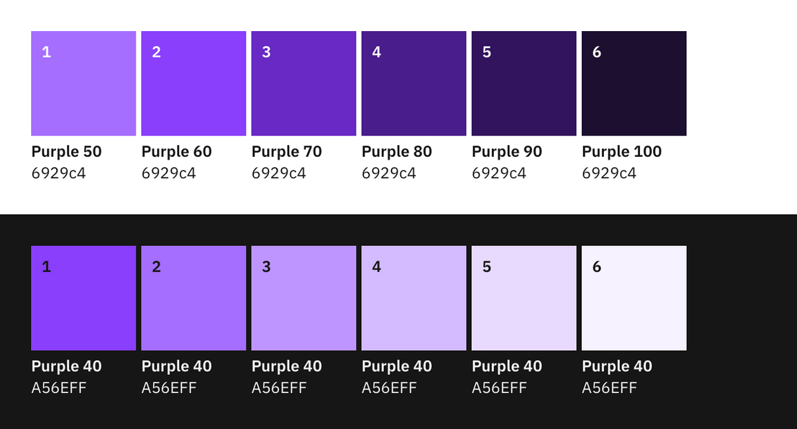 Monochromatic palette 1